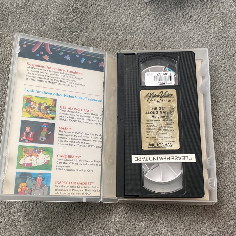 The Get Along Gang 80s VHS - Picture 4 of 4